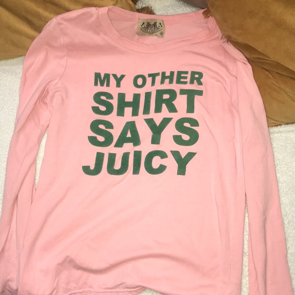 Vintage juicy couture long sleeve shirt